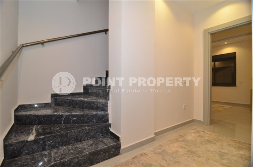 Роскошная двухуровневая квартира 3+1 в доме 2022 года, район нижняя Оба, Аланья-id-2986-фото-22