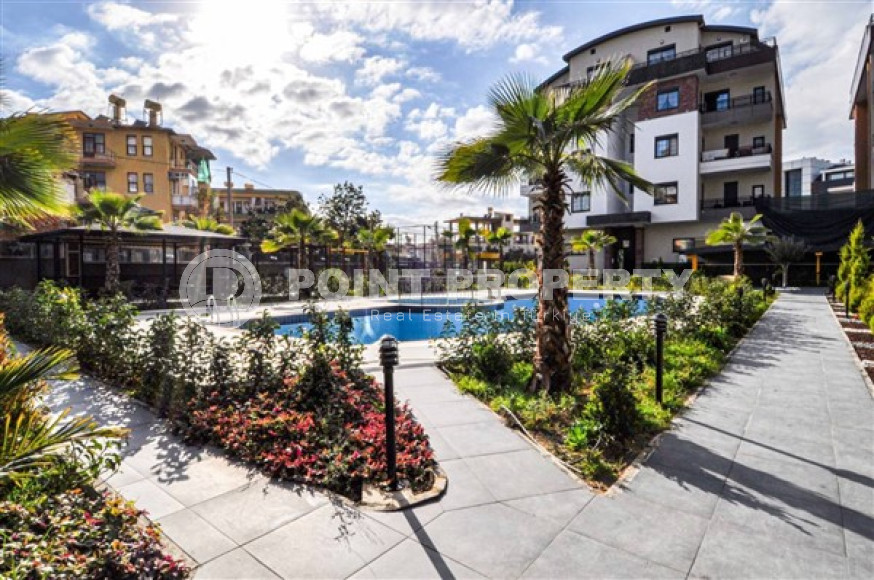 Роскошная двухуровневая квартира 3+1 в доме 2022 года, район нижняя Оба, Аланья-id-2986-фото-31