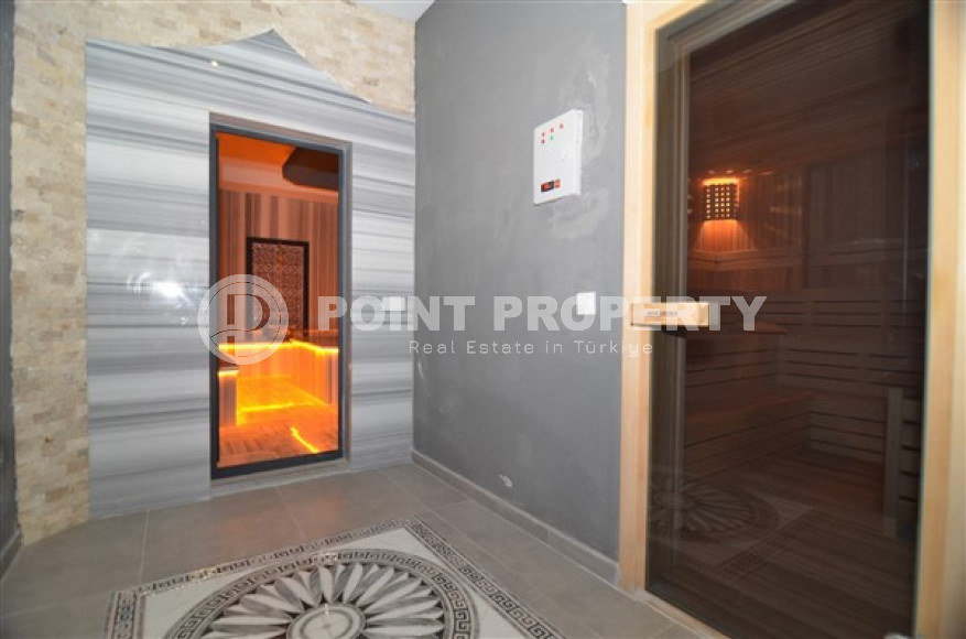 Роскошная двухуровневая квартира 3+1 в доме 2022 года, район нижняя Оба, Аланья-id-2986-фото-32