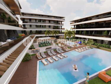 Комфортные апартаменты с видом на море различной планировки от 1+1 до 3+1, 57-178 м2-id-1265-фото-4