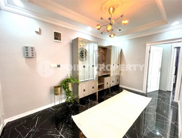 Готовые к проживанию трёхкомнатные апартаменты с двумя спальными комнатами в самом центре Аланьи, площадью 115 м2-id-2988-фото-4