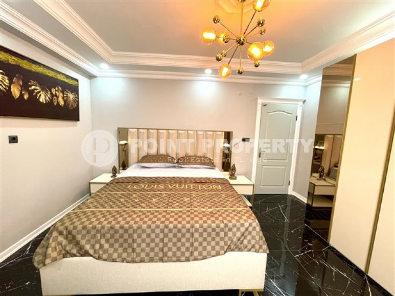 Готовые к проживанию трёхкомнатные апартаменты с двумя спальными комнатами в самом центре Аланьи, площадью 115 м2-id-2988-фото-7