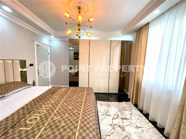 Готовые к проживанию трёхкомнатные апартаменты с двумя спальными комнатами в самом центре Аланьи, площадью 115 м2-id-2988-фото-9