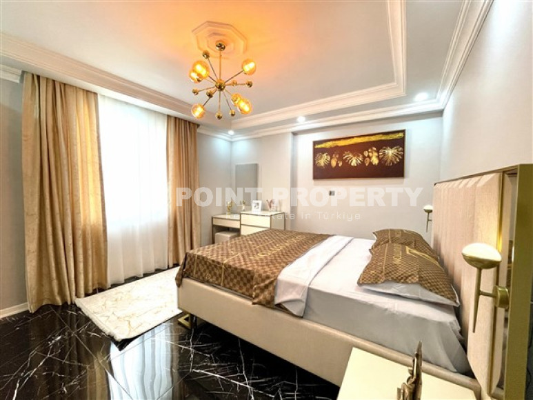 Готовые к проживанию трёхкомнатные апартаменты с двумя спальными комнатами в самом центре Аланьи, площадью 115 м2-id-2988-фото-10