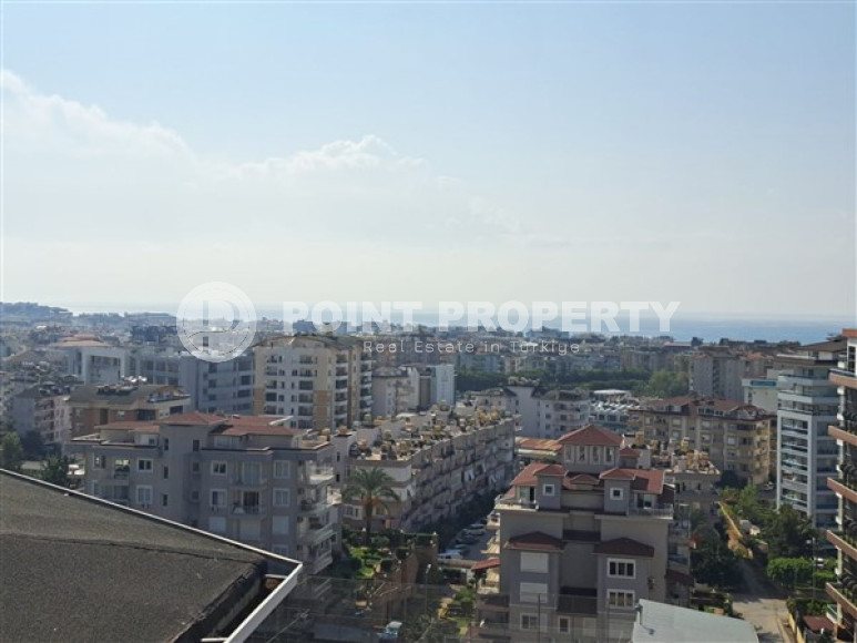 Компактный дуплекс 4+1 на крыше с открытым видом, Джикджилли, Аланья-id-2989-фото-2