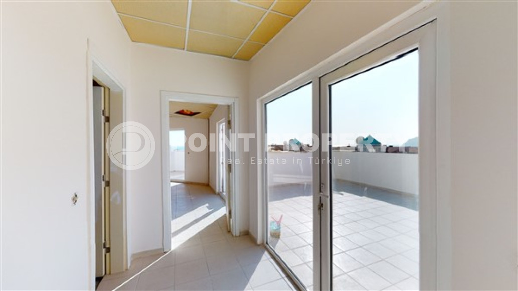 Компактный дуплекс 4+1 на крыше с открытым видом, Джикджилли, Аланья-id-2989-фото-19