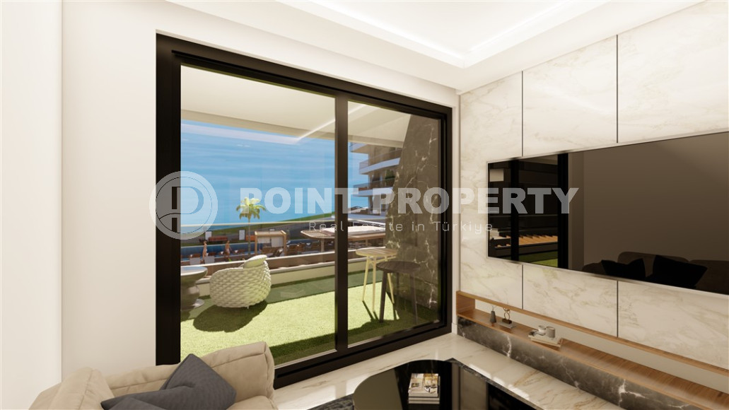 Comfortable apartments with sea views of various layouts from 1+1 to 3+1, 57-178 m2-id-1265-photo-10