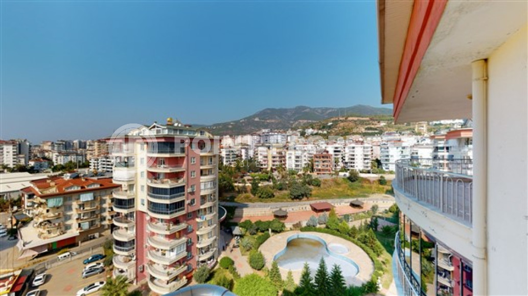 Компактный дуплекс 4+1 на крыше с открытым видом, Джикджилли, Аланья-id-2989-фото-33