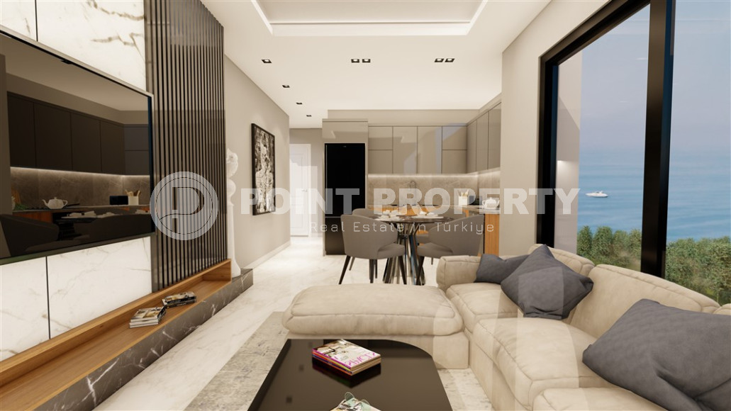 Comfortable apartments with sea views of various layouts from 1+1 to 3+1, 57-178 m2-id-1265-photo-13