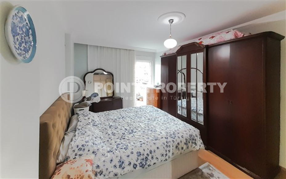 Ухоженная квартира с двумя спальными комнатами и балконами, нижняя Оба, Аланья, 135 м2-id-2992-фото-11