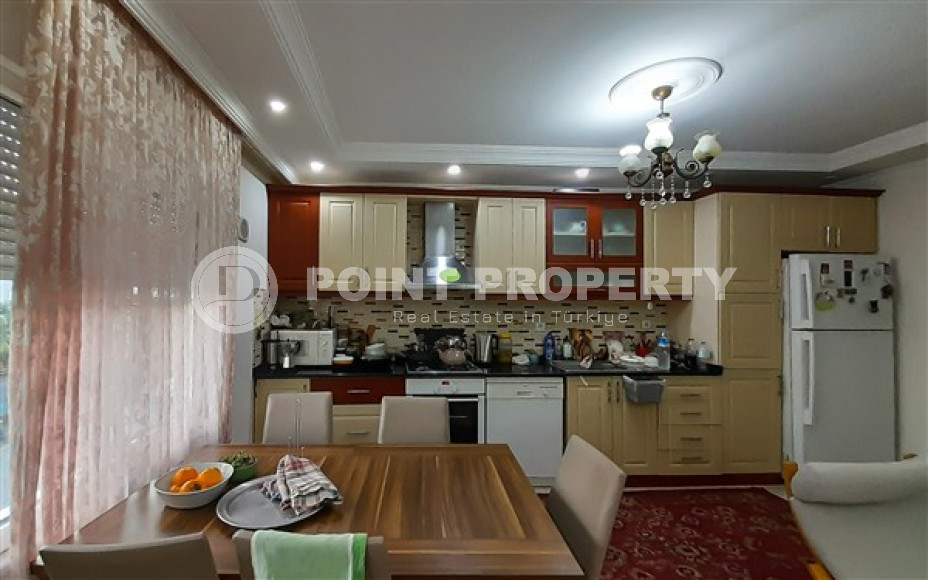 Ухоженная квартира с двумя спальными комнатами и балконами, нижняя Оба, Аланья, 135 м2-id-2992-фото-26