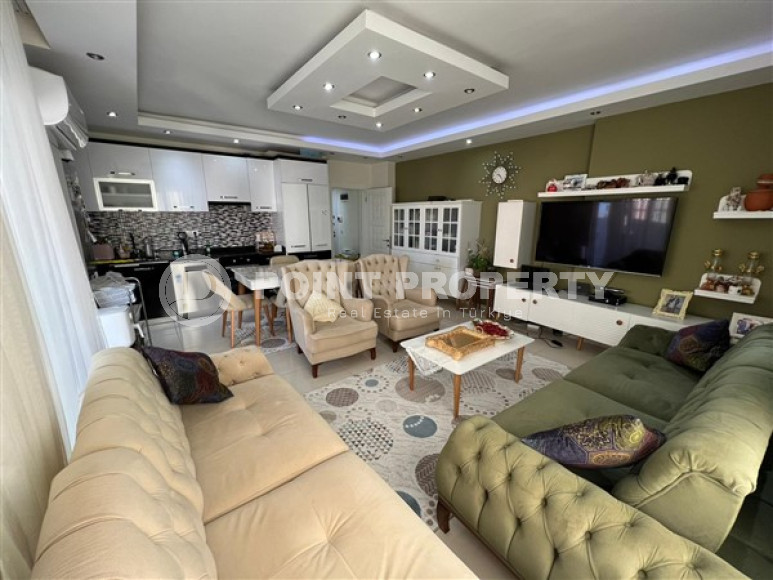 Очаровательные апартаменты 115 м2 в 650 метрах от моря, Тосмур, Аланья, с возможностью получения турецкого гражданства-id-2994-фото-24