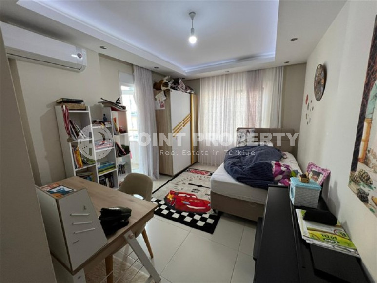 Очаровательные апартаменты 115 м2 в 650 метрах от моря, Тосмур, Аланья, с возможностью получения турецкого гражданства-id-2994-фото-28