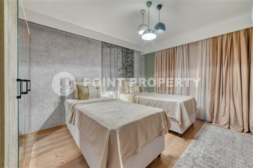 Готовый к проживанию, пятикомнатный пентхаус, 195м² у реки Дим Чай в Кестеле, Алания-id-1575-фото-6