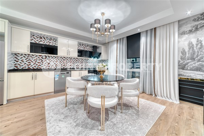 Готовый к проживанию, пятикомнатный пентхаус, 195м² у реки Дим Чай в Кестеле, Алания-id-1575-фото-15