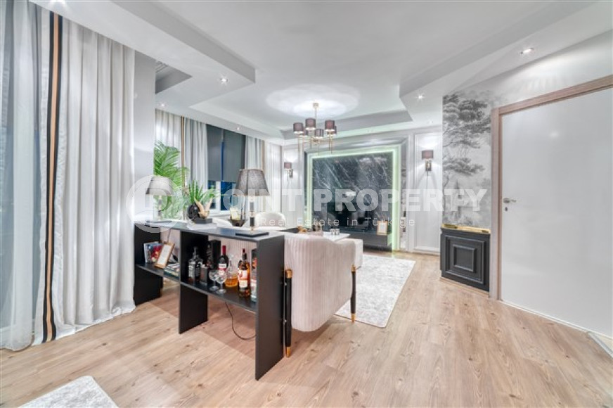 Готовый к проживанию, пятикомнатный пентхаус, 195м² у реки Дим Чай в Кестеле, Алания-id-1575-фото-17