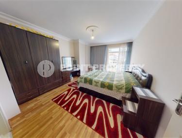 Уютная квартира 2+1 с большими балконами, Джикджилли, Аланья-id-2995-фото-5