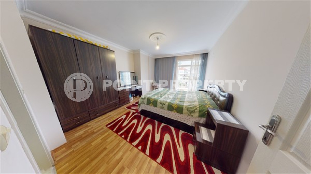 Уютная квартира 2+1 с большими балконами, Джикджилли, Аланья-id-2995-фото-5