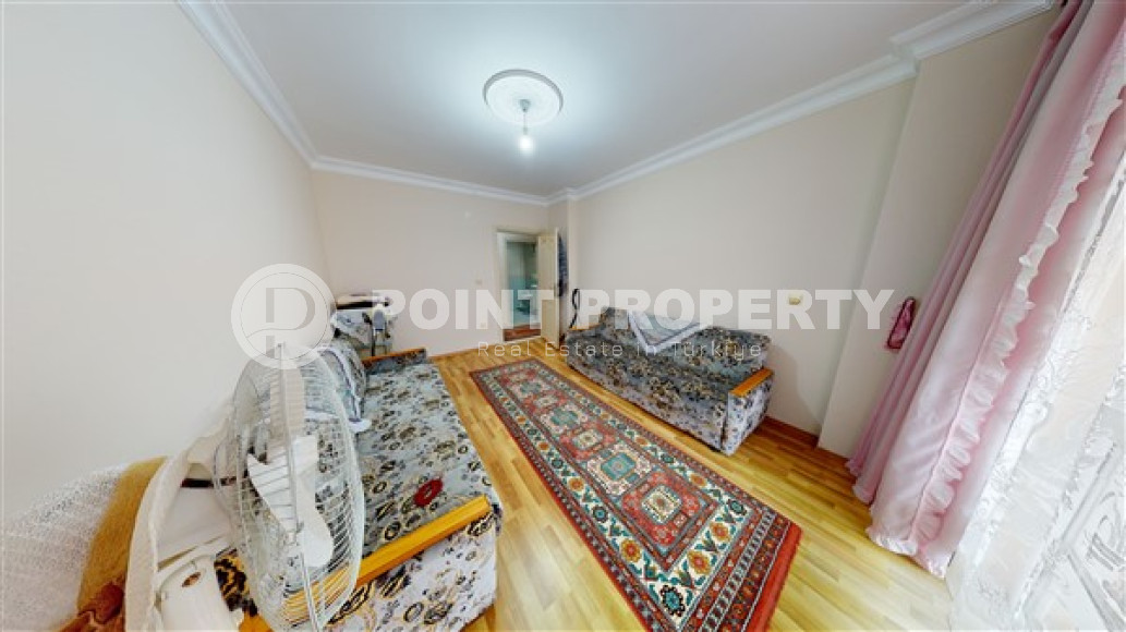 Уютная квартира 2+1 с большими балконами, Джикджилли, Аланья-id-2995-фото-10