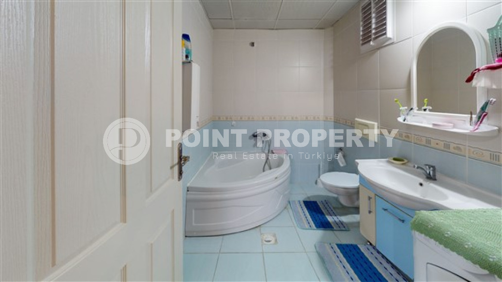 Уютная квартира 2+1 с большими балконами, Джикджилли, Аланья-id-2995-фото-14