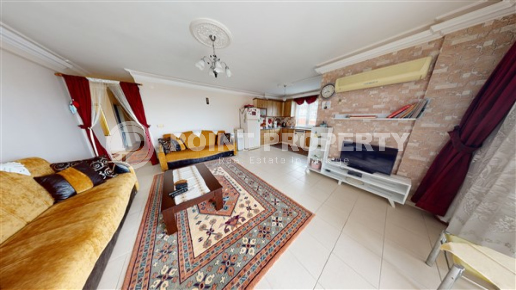 Уютная квартира 2+1 с большими балконами, Джикджилли, Аланья-id-2995-фото-19