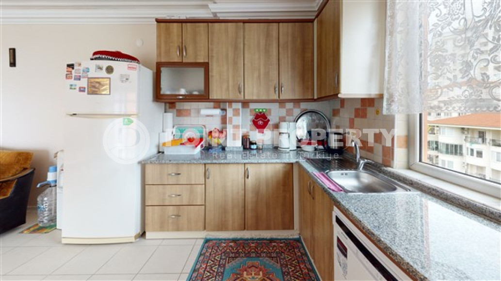 Уютная квартира 2+1 с большими балконами, Джикджилли, Аланья-id-2995-фото-26