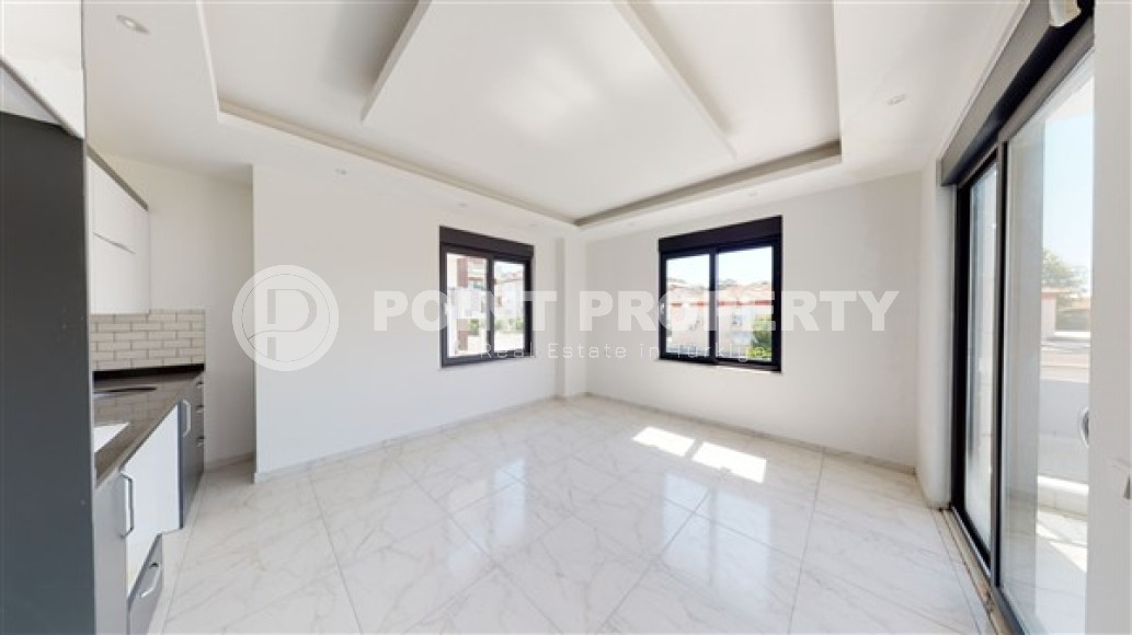 Недорогой двухуровневый пентхаус с ремонтом, в новом доме в центре Аланьи-id-2996-фото-12