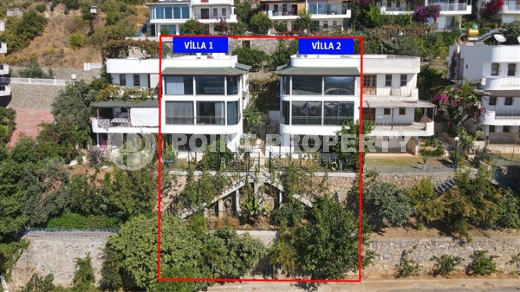 Шикарная триплексная вилла 385 м2 с видом на море, район Демирташ, Аланья-id-2997-фото-3