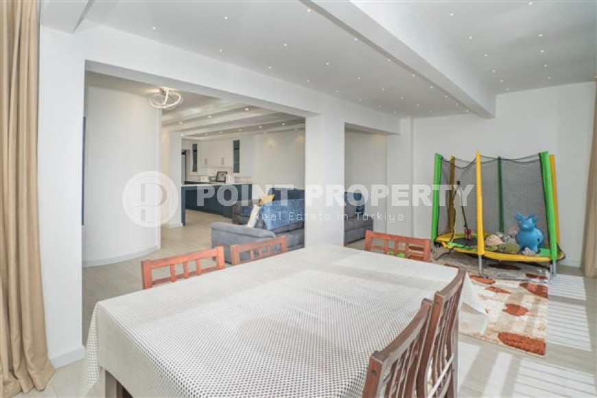 Шикарная триплексная вилла 385 м2 с видом на море, район Демирташ, Аланья-id-2997-фото-17