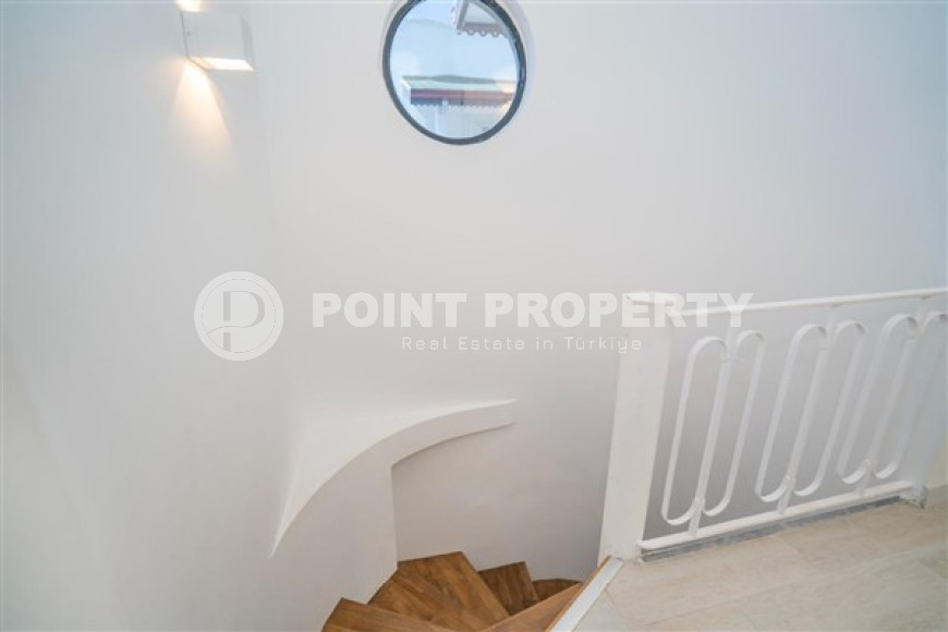 Шикарная триплексная вилла 385 м2 с видом на море, район Демирташ, Аланья-id-2997-фото-18