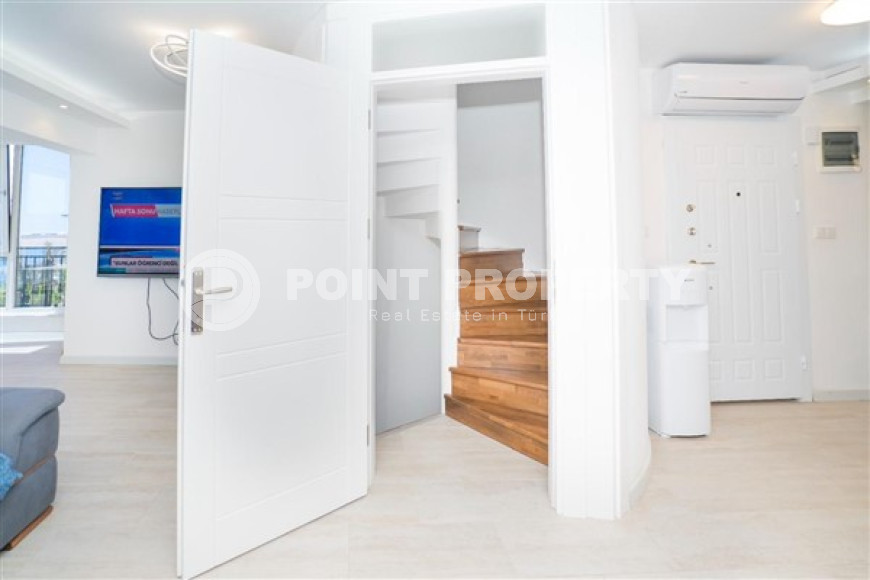 Шикарная триплексная вилла 385 м2 с видом на море, район Демирташ, Аланья-id-2997-фото-19