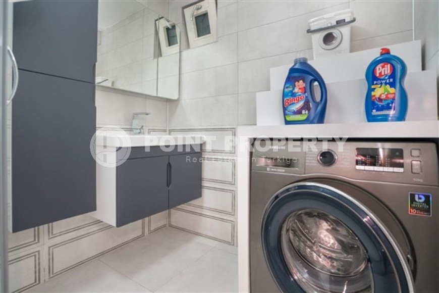 Шикарная триплексная вилла 385 м2 с видом на море, район Демирташ, Аланья-id-2997-фото-24