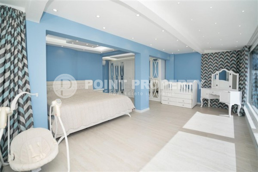 Шикарная триплексная вилла 385 м2 с видом на море, район Демирташ, Аланья-id-2997-фото-27