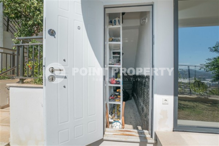 Шикарная триплексная вилла 385 м2 с видом на море, район Демирташ, Аланья-id-2997-фото-34