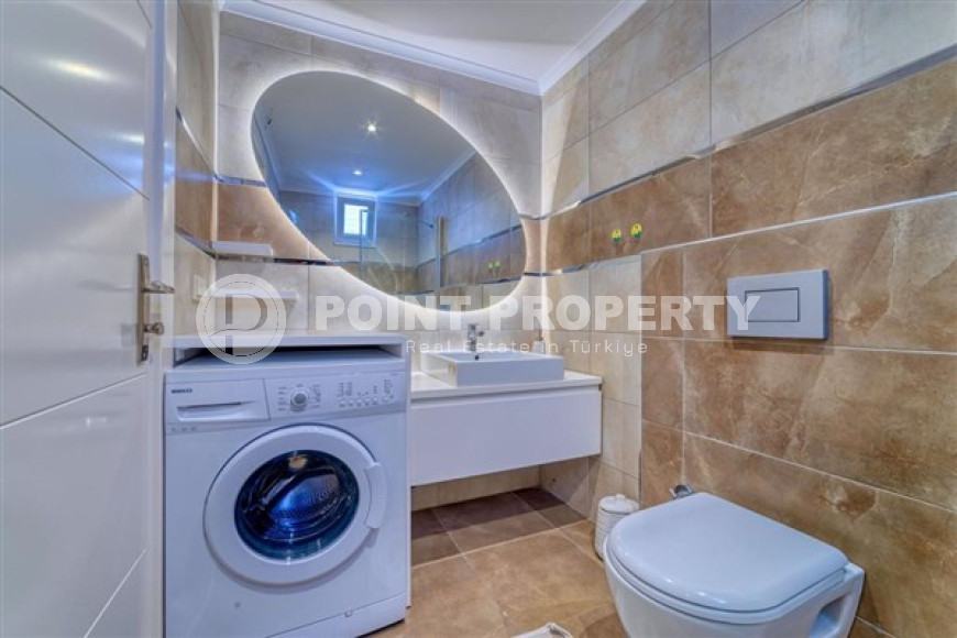 Fantastic three-room apartment of 120 m² with designer renovation, in an elite complex, Mahmutlar-id-2998-photo-14