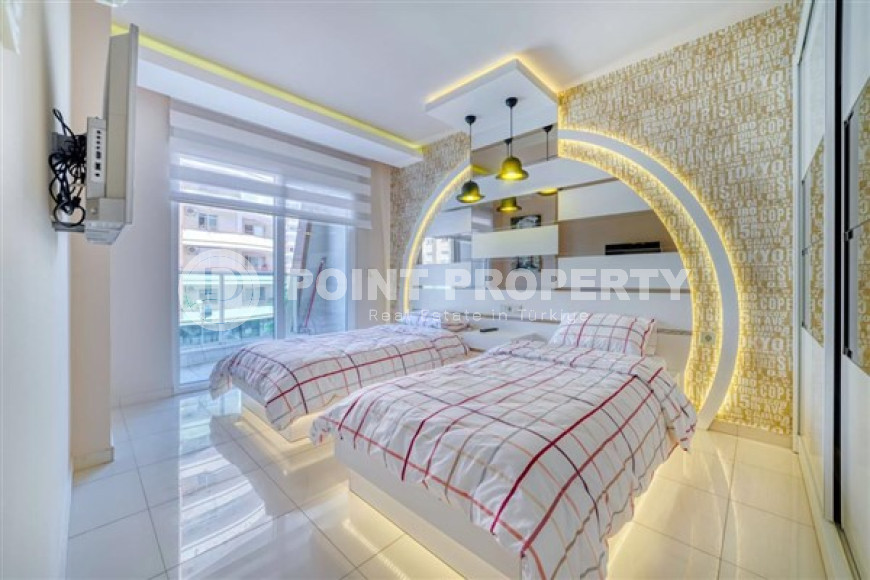 Fantastic three-room apartment of 120 m² with designer renovation, in an elite complex, Mahmutlar-id-2998-photo-20