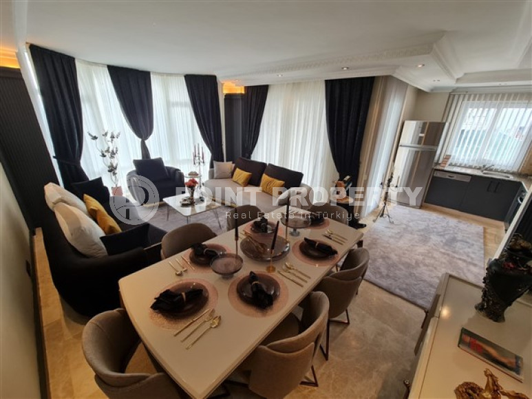 Комфортабельный 4+1 дуплекс в районе Джикджилли, Аланья, в здании 2012 года постройки-id-2999-фото-1