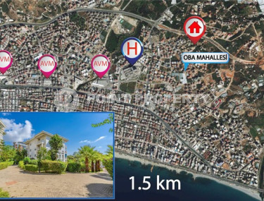 Компактная и удобная квартира 2+1 с видом на живописный сад, верхняя Оба, Аланья-id-3000-фото-3