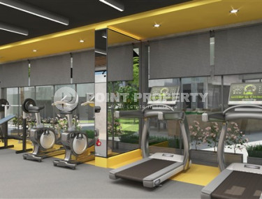 Современная квартира площадью 55 м2, верхняя Оба, Аланья, в комплексе с инфраструктурой 5*-id-3003-фото-4