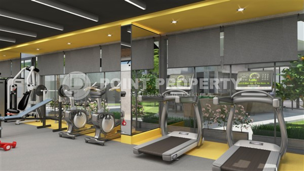 Современная квартира площадью 55 м2, верхняя Оба, Аланья, в комплексе с инфраструктурой 5*-id-3003-фото-4