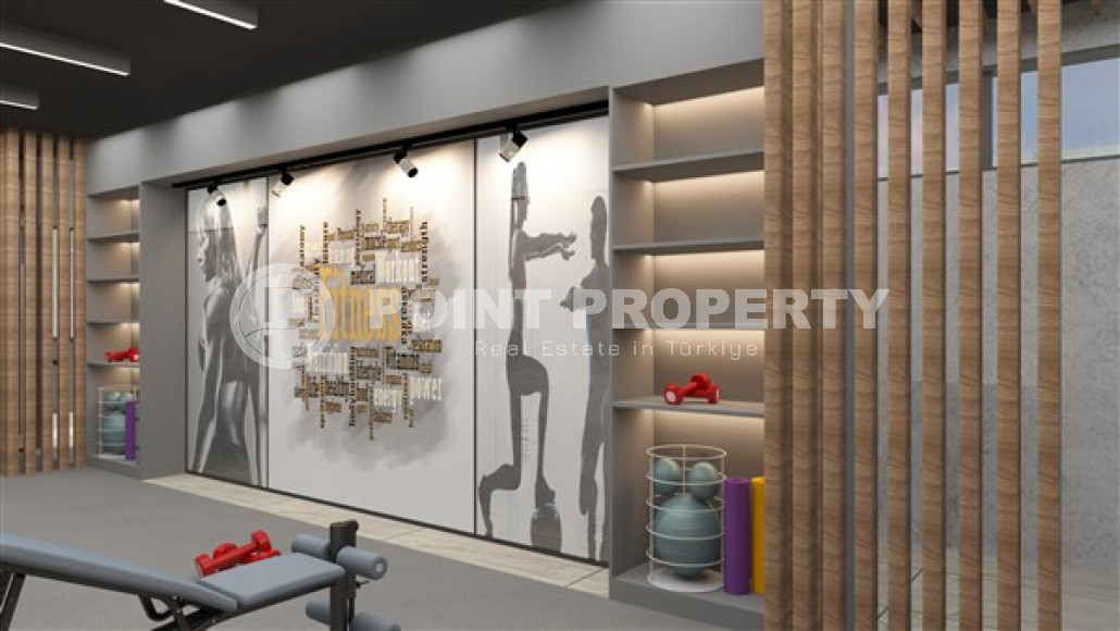 Современная квартира площадью 55 м2, верхняя Оба, Аланья, в комплексе с инфраструктурой 5*-id-3003-фото-6