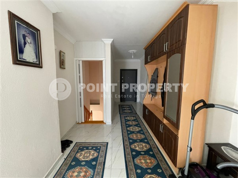 Двухуровневая квартира с собственной террасой и отдельной кухней, в новом доме, Конаклы, Аланья-id-3006-фото-10