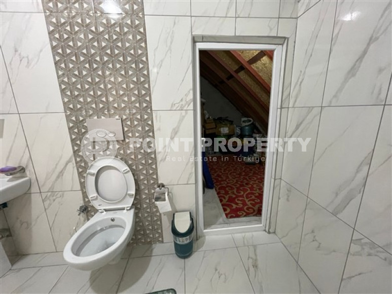 Двухуровневая квартира с собственной террасой и отдельной кухней, в новом доме, Конаклы, Аланья-id-3006-фото-13