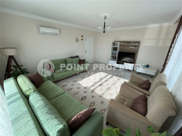 Двухуровневая квартира с собственной террасой и отдельной кухней, в новом доме, Конаклы, Аланья-id-3006-фото-18