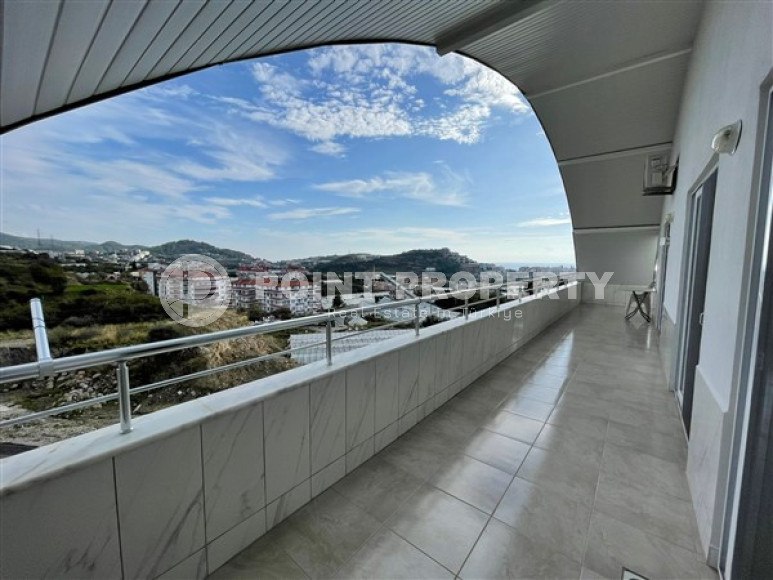 Двухуровневая квартира с собственной террасой и отдельной кухней, в новом доме, Конаклы, Аланья-id-3006-фото-23