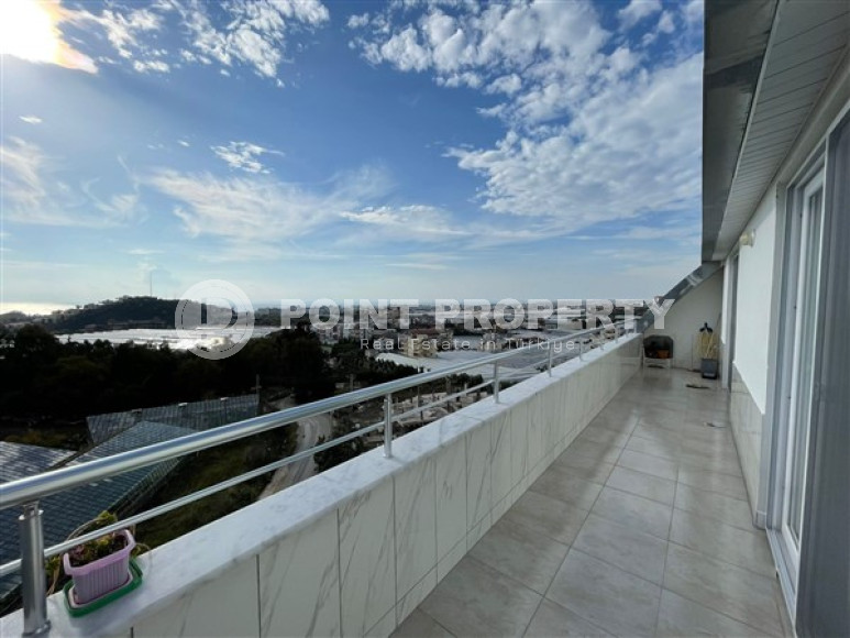 Двухуровневая квартира с собственной террасой и отдельной кухней, в новом доме, Конаклы, Аланья-id-3006-фото-27