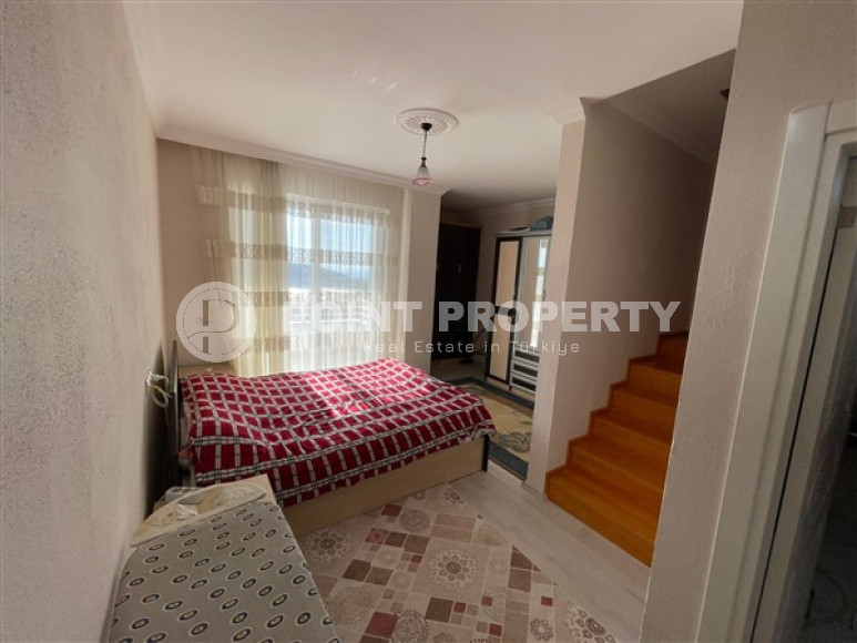 Двухуровневая квартира с собственной террасой и отдельной кухней, в новом доме, Конаклы, Аланья-id-3006-фото-31