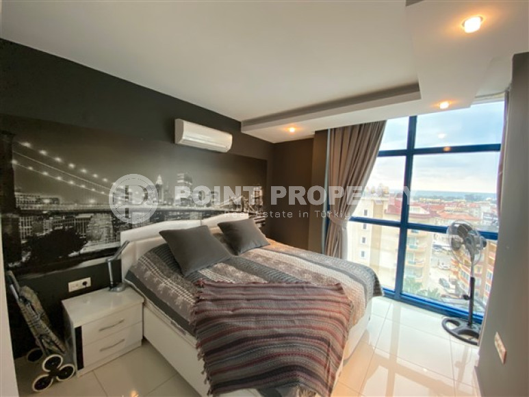 Luxury 2+1 apartment in Cikcilli, with modern renovation and views of the fortress, Alanya-id-3007-photo-14