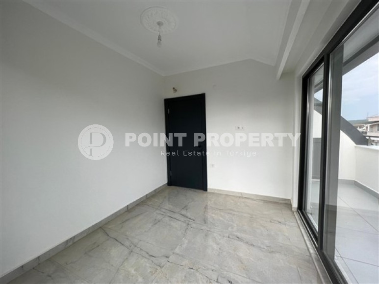 Большой дуплекс 125 м2 в новом комплексе, район Авсаллар, Аланья, в 700 метрах от центра района-id-3013-фото-12