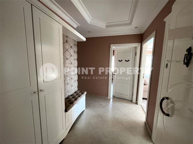 Комфортабельная квартира площадью 120 м2 в районе Джикджилли, Аланья, на 6 этаже комплекса-id-3014-фото-2